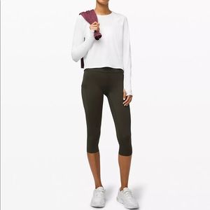 Lululemon Fast and Free High-Rise Crop 19”
